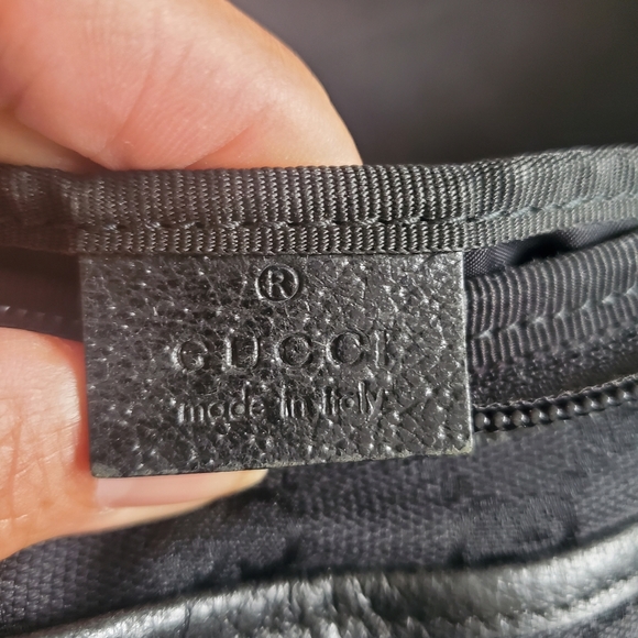 Gucci Black Baby Bag